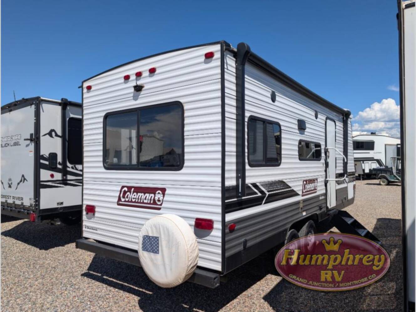 A photo of this 2022 Dutchmen Rv Coleman Lantern LT Series 202RD