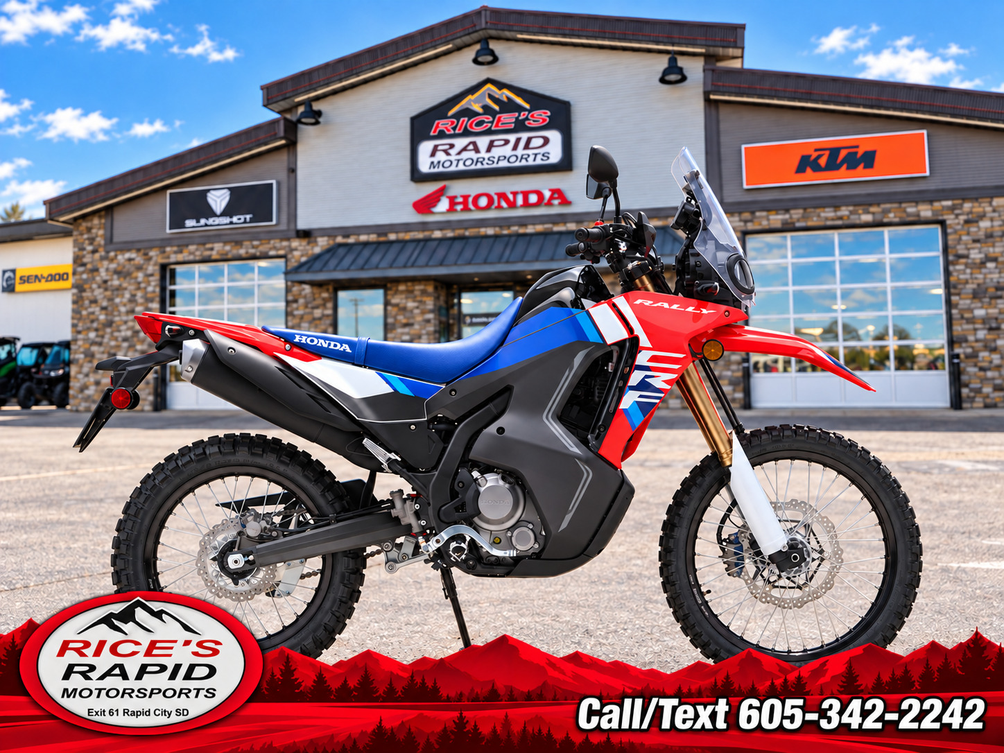 2026 Honda CRF300L Rally ABS 300L RALLY ABS in Rapid City, SD