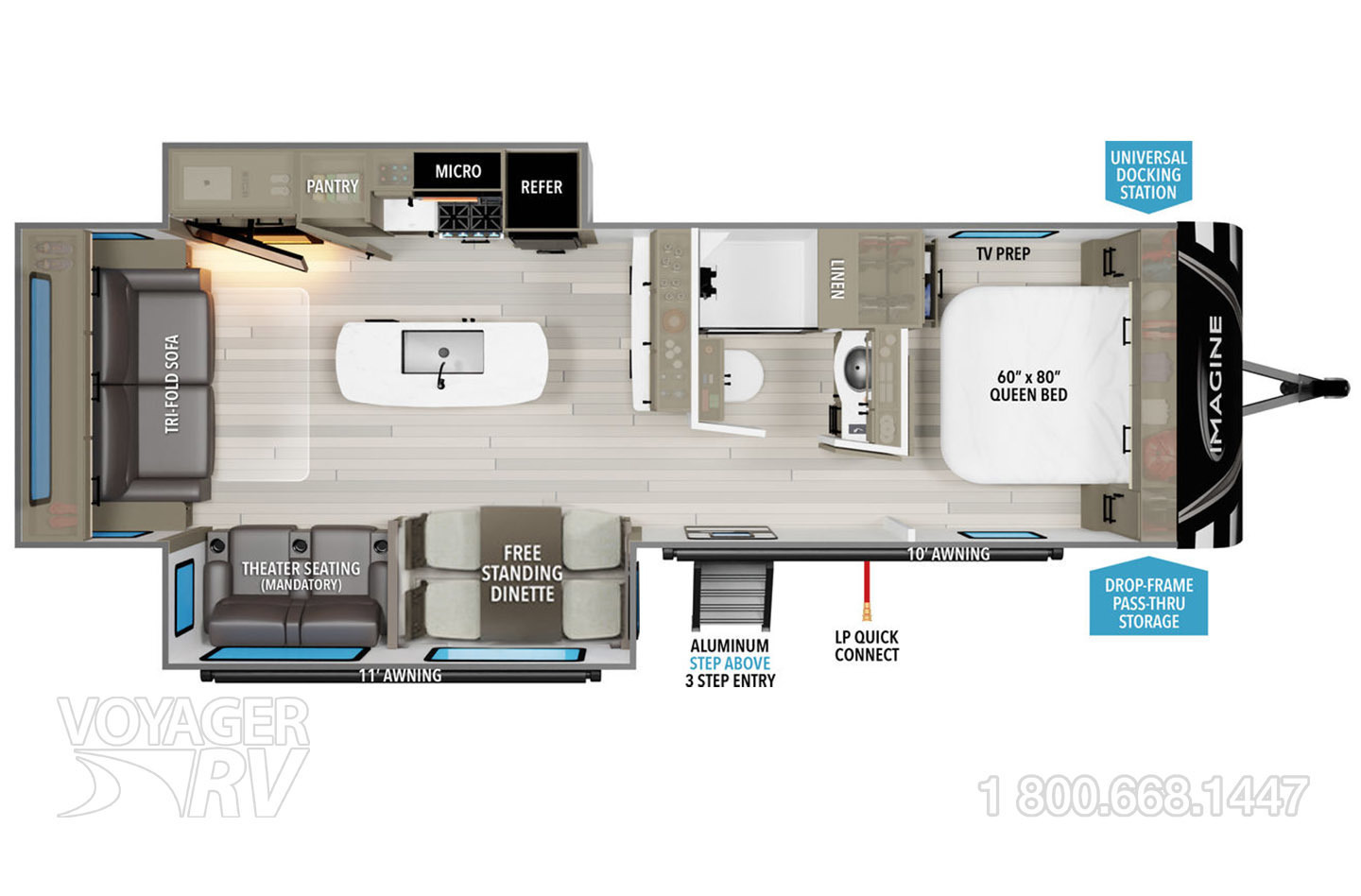 A photo of this 2025 Grand Design IMAGINE 2970RL