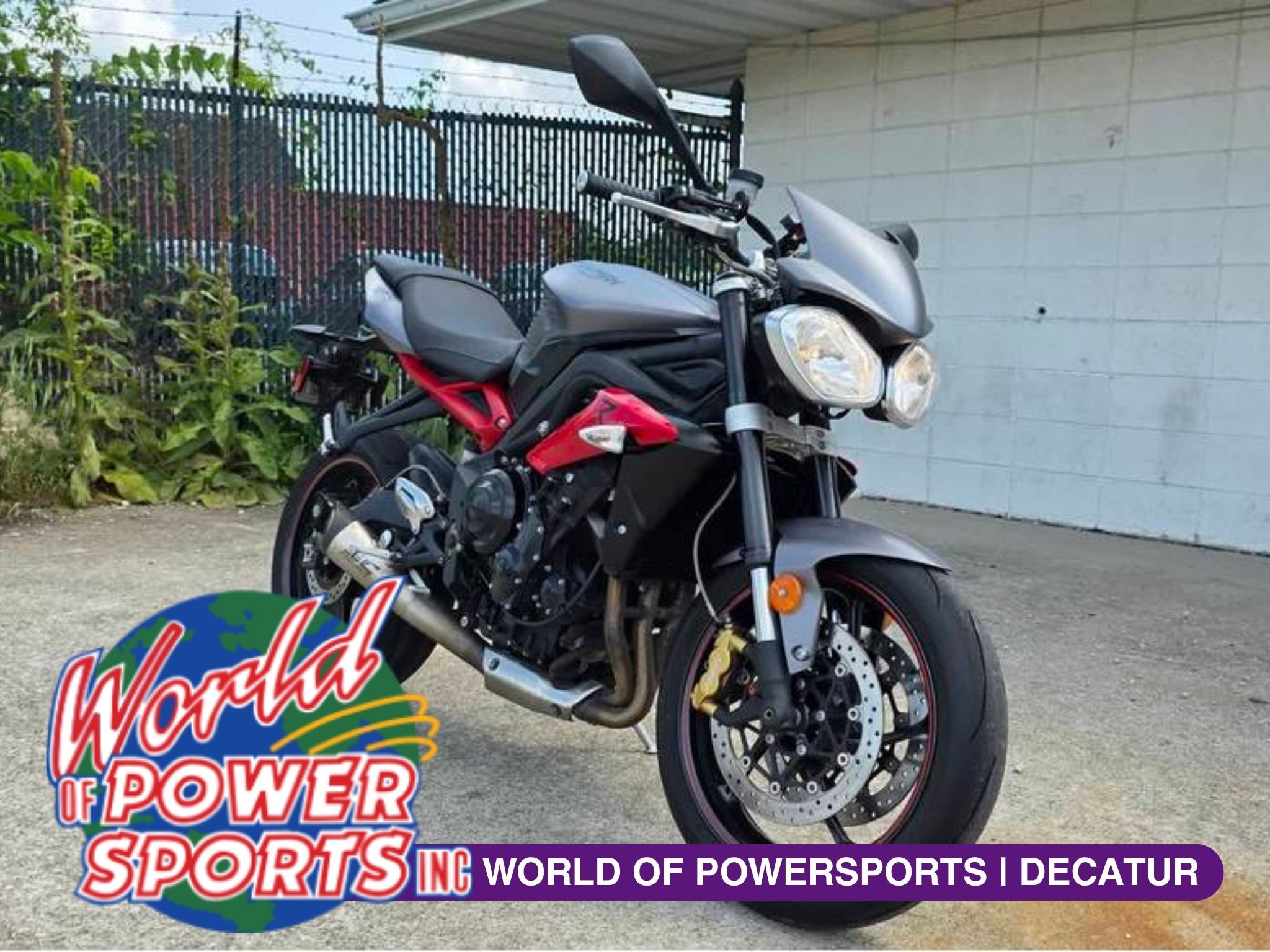 2016 Triumph STREET TRIPLE 675 675 in Decatur, IL
