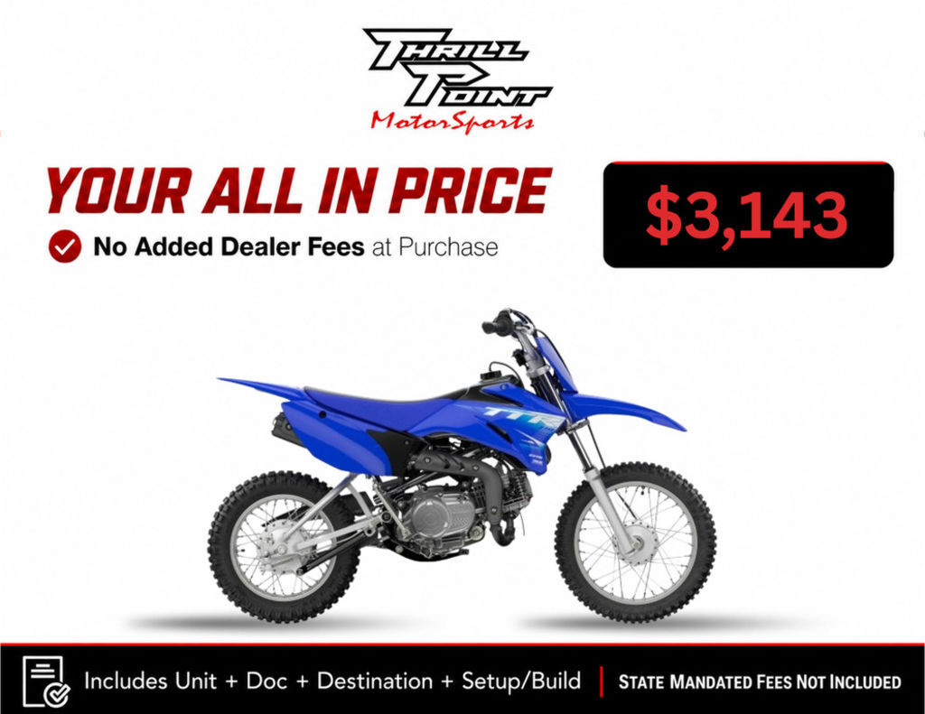 2027 Yamaha TT-R110E E in Medina, OH