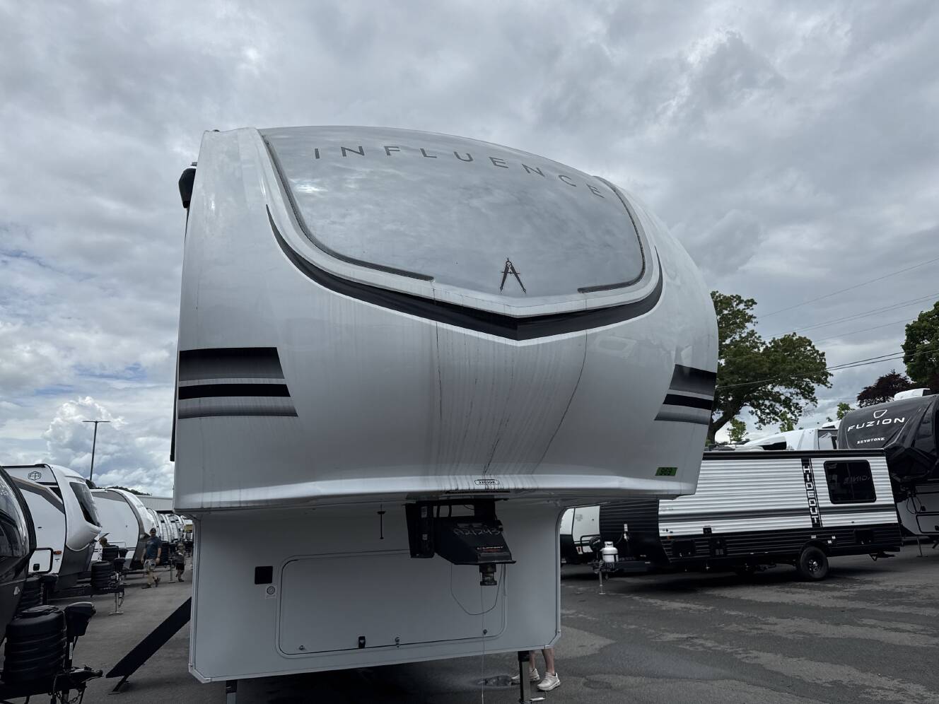 A photo of this 2025 Grand Design INFLUENCE 3203GK