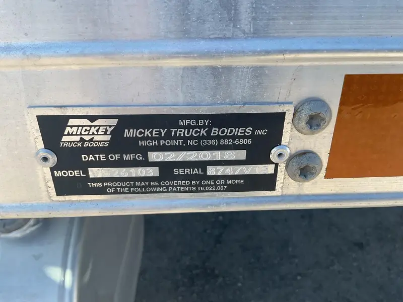 2019 INTERNATIONAL MV 607