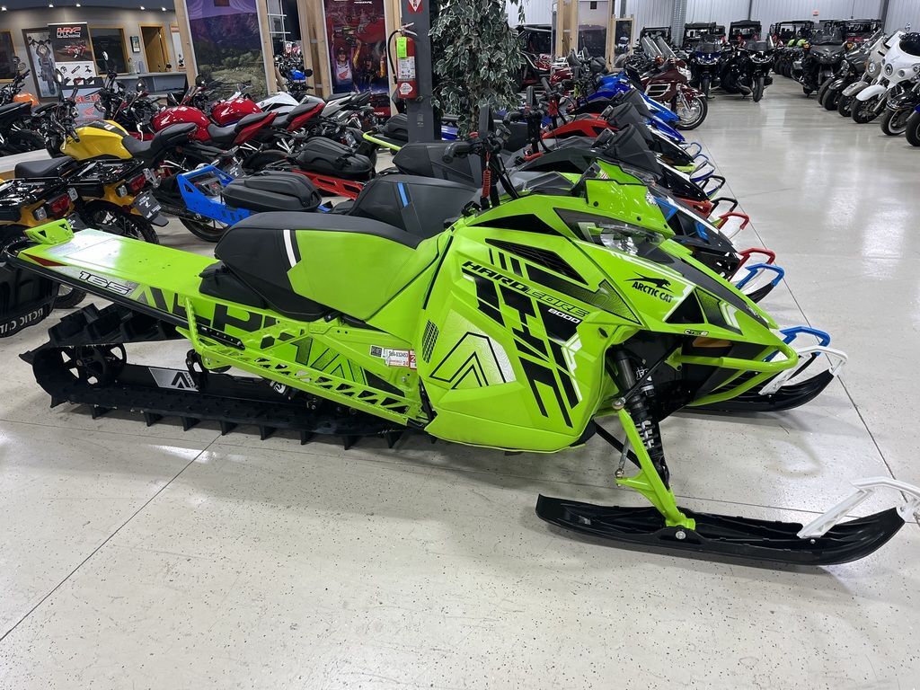 2022 Arctic Cat M 8000 Hardcore Alpha One 165"/3.00" Electric Green in storm lake IA
