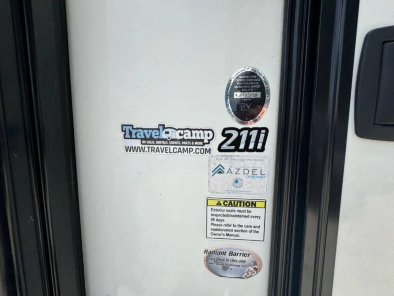A photo of this 2022 Riverside Rv INTREPID 211i
