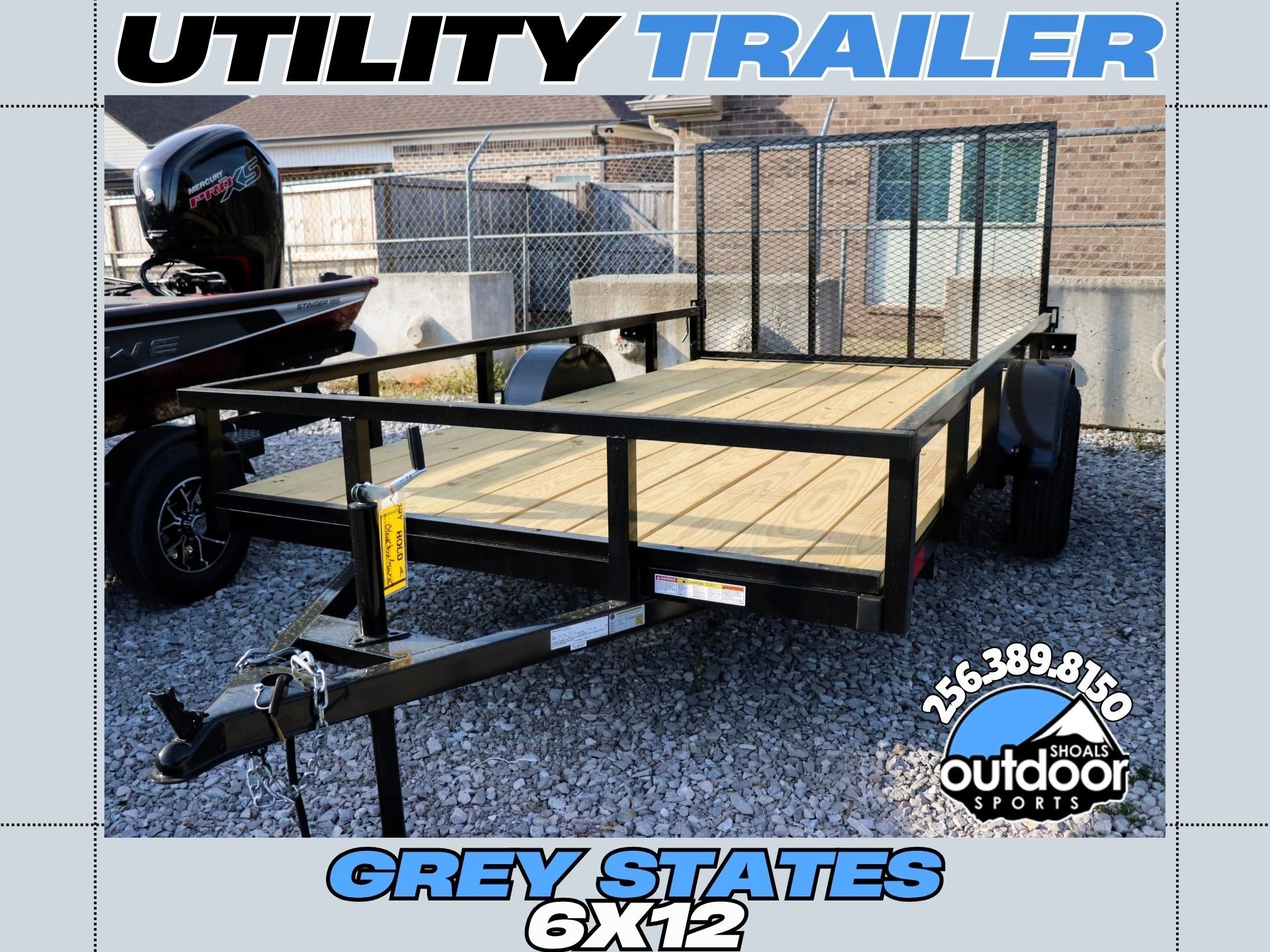 2026 Grey States 6X12 UTILITY in Tuscumbia, AL