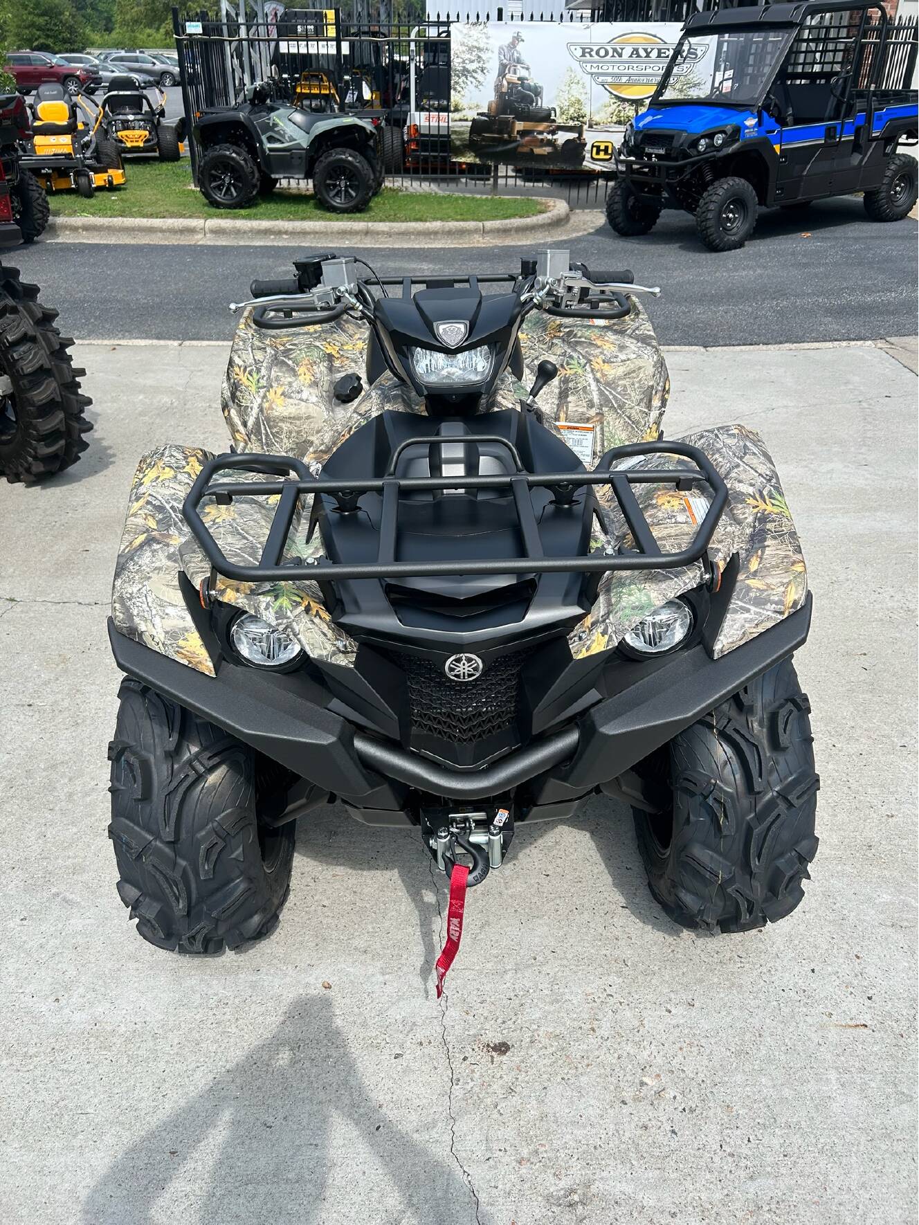 A photo of this 2026 Yamaha Grizzly EPS Camo