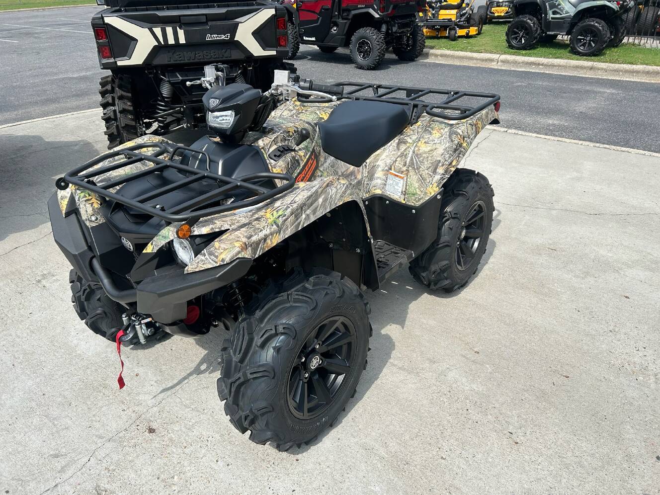 A photo of this 2026 Yamaha Grizzly EPS Camo