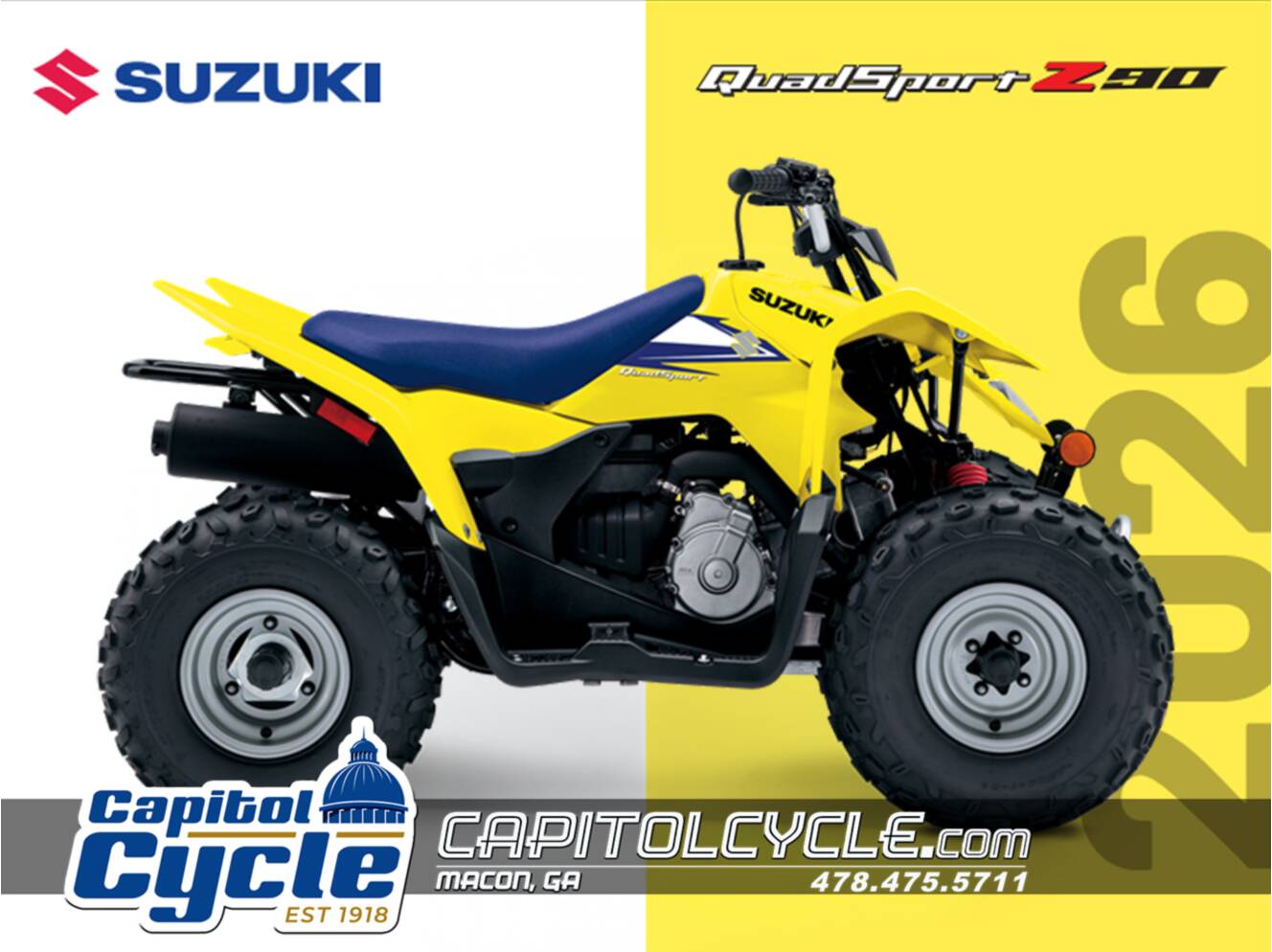 A photo of this 2026 Suzuki QuadSport Z90