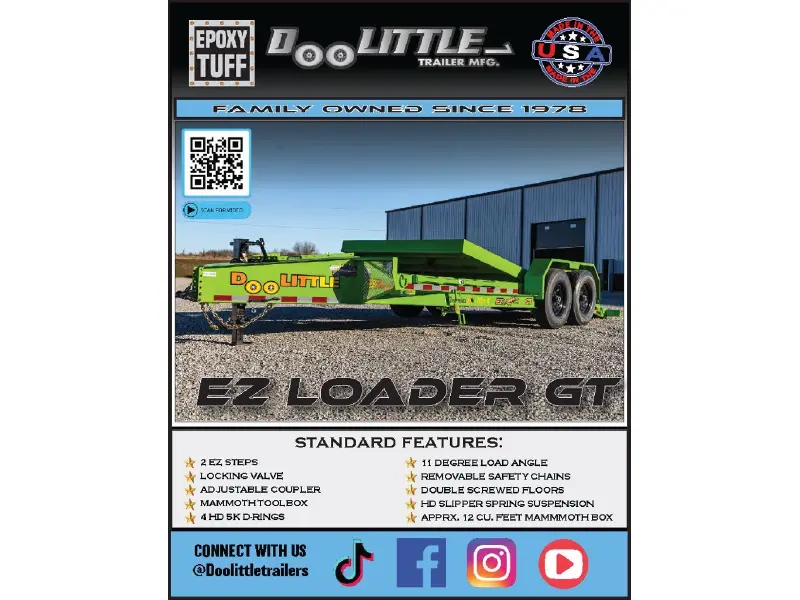 2027 Doolitle 7x20 Ez Loader 16000 GVWR