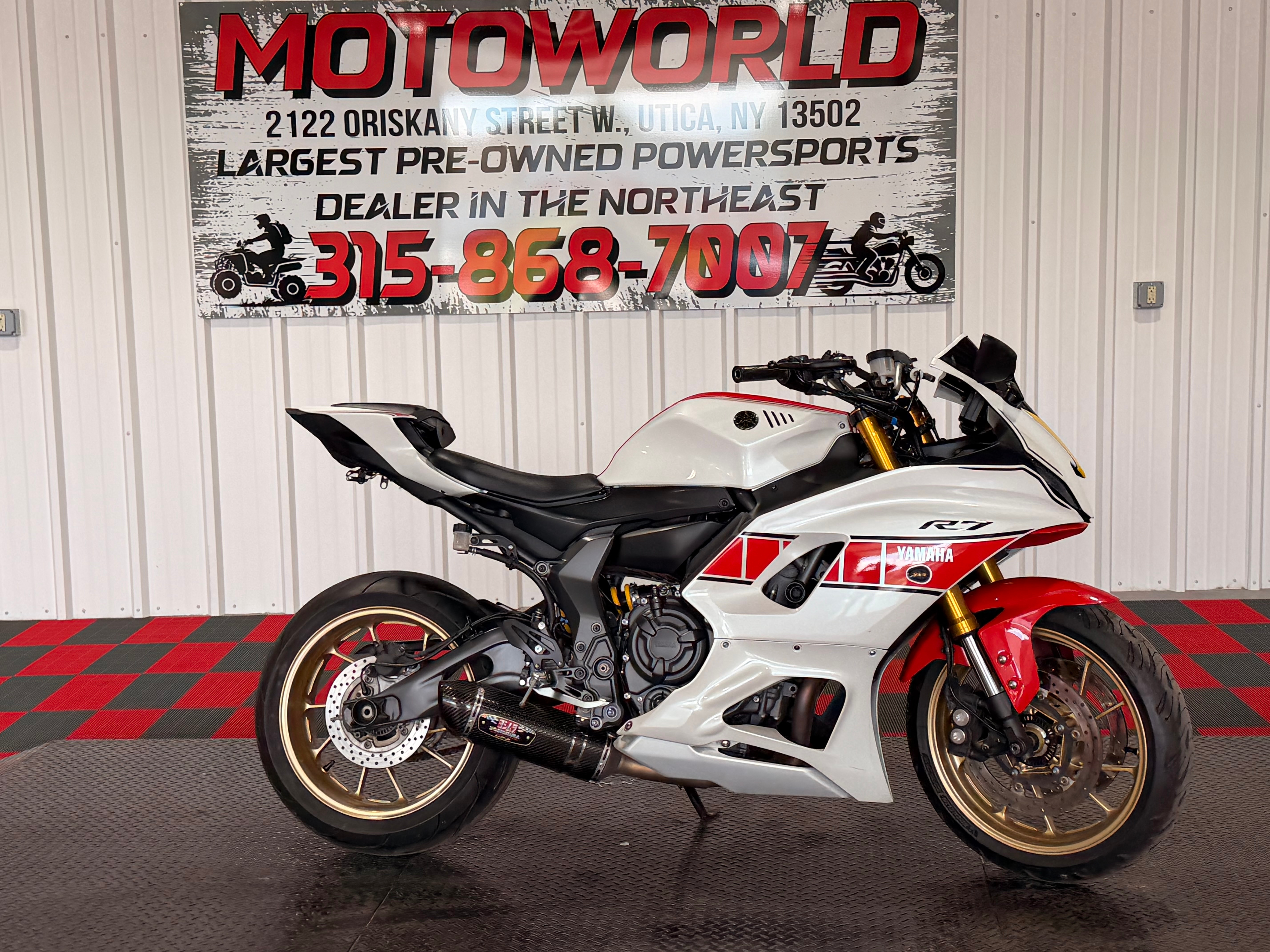 2022 Yamaha YZF-R7 World GP 60th Anniversary Edition R7 WORLD GP 60TH ANNIVERSARY in Utica, NY