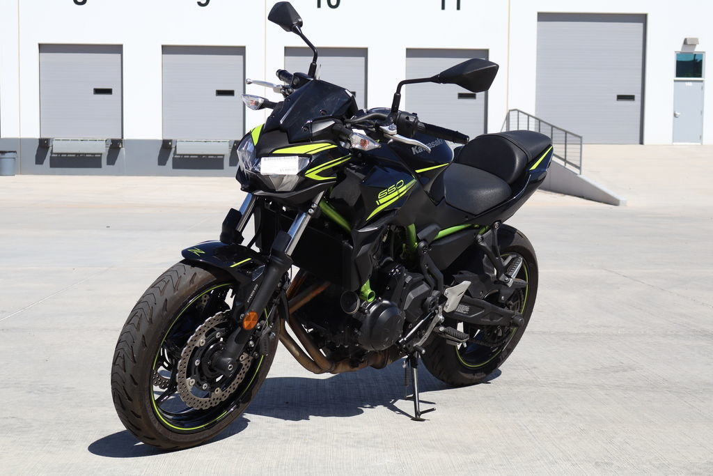 2020 Kawasaki Z650 ABS Metallic Black/Metallic Flat Spark Black 650 ABS in Goodyear, AZ