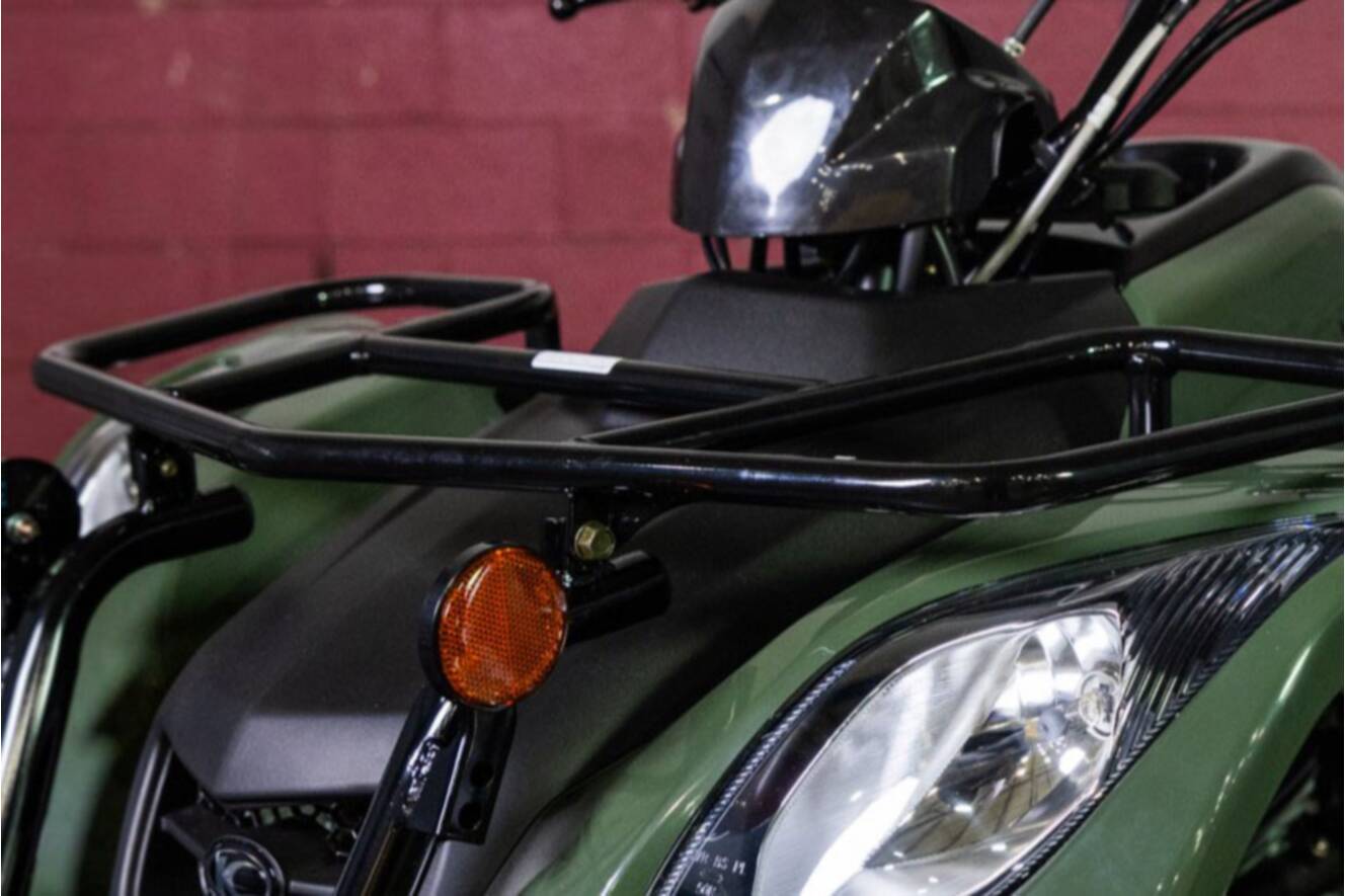 A photo of this 2026 Kymco Mongoose 270i