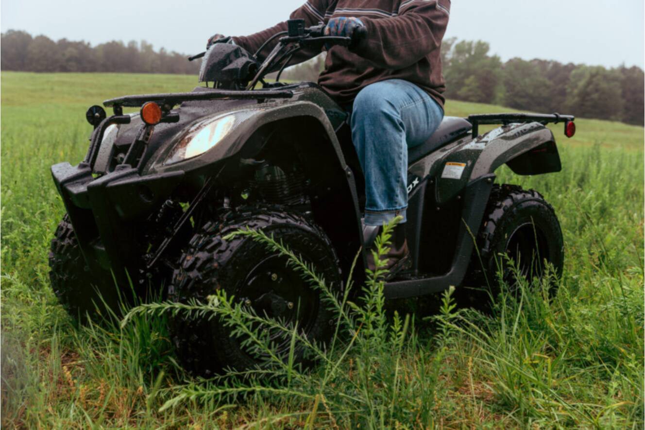 A photo of this 2026 Kymco Mongoose 270i
