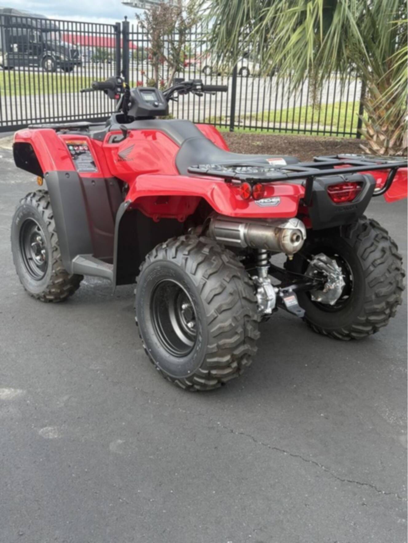 A photo of this 2027 Honda  FourTrax Rancher DCT EPS