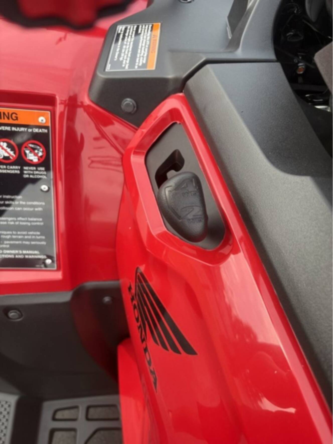 A photo of this 2027 Honda  FourTrax Rancher DCT EPS