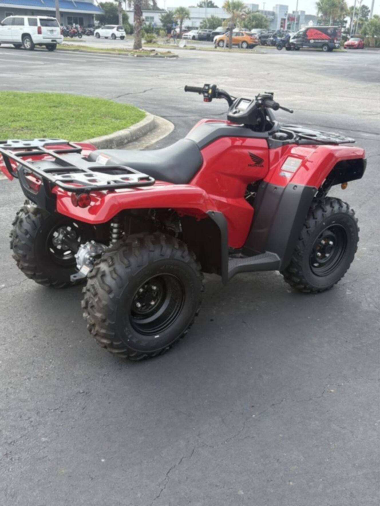 A photo of this 2027 Honda  FourTrax Rancher DCT EPS