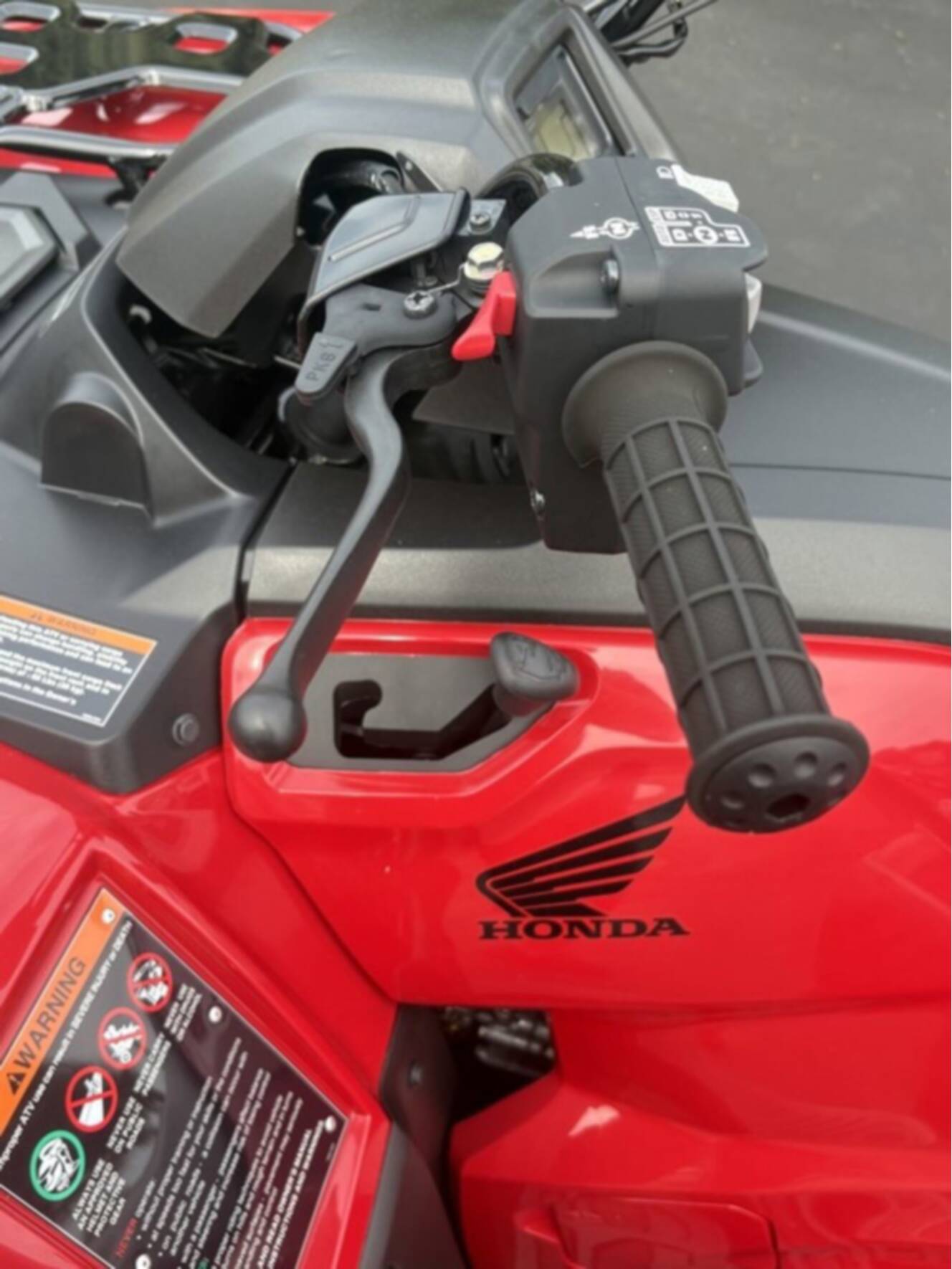 A photo of this 2027 Honda  FourTrax Rancher DCT EPS