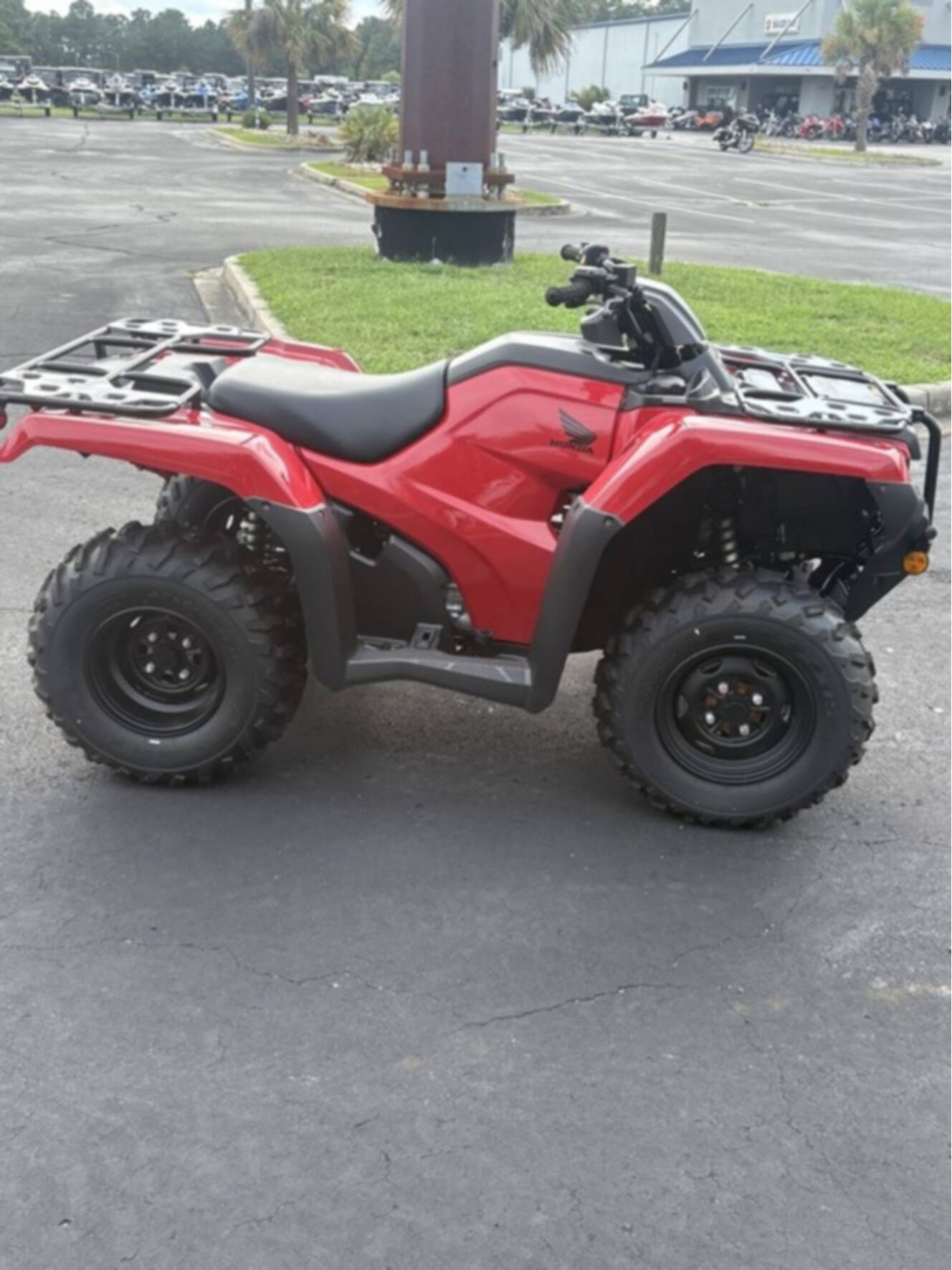 A photo of this 2027 Honda  FourTrax Rancher DCT EPS