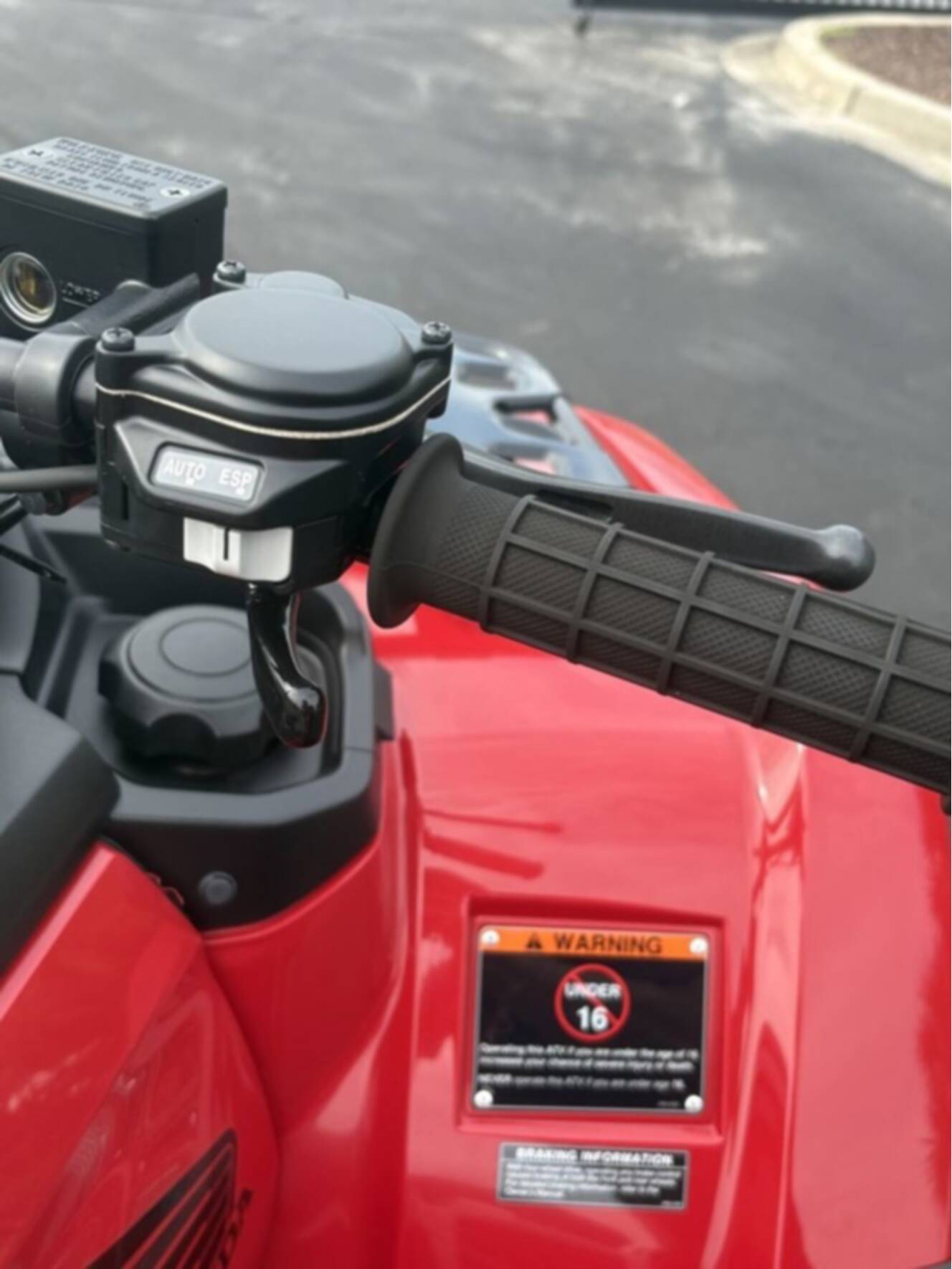 A photo of this 2027 Honda  FourTrax Rancher DCT EPS