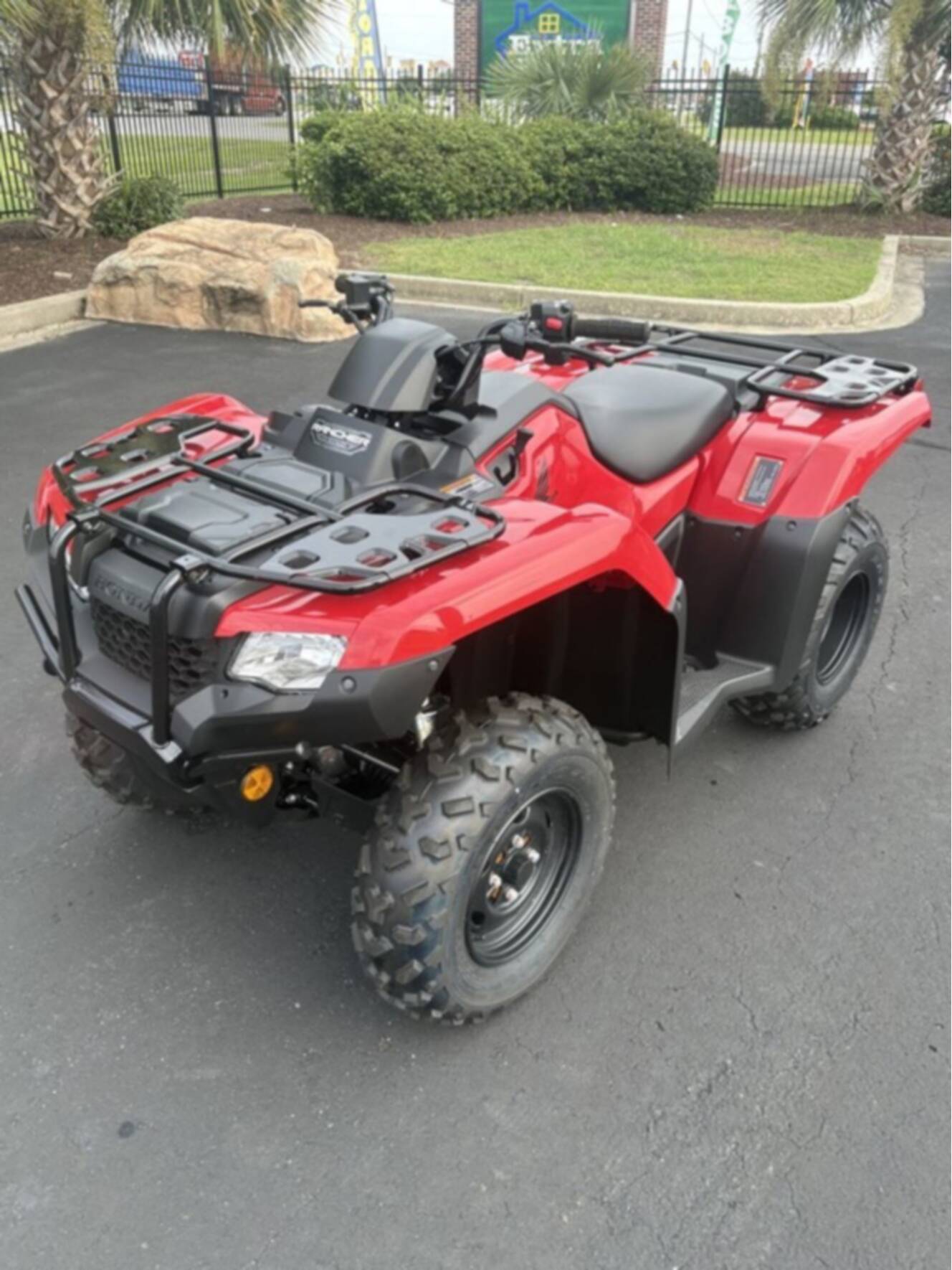 A photo of this 2027 Honda  FourTrax Rancher DCT EPS
