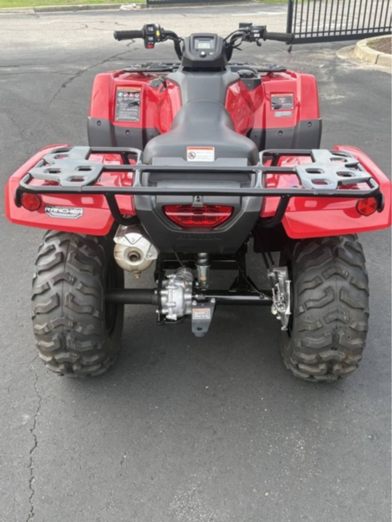 A photo of this 2027 Honda  FourTrax Rancher DCT EPS