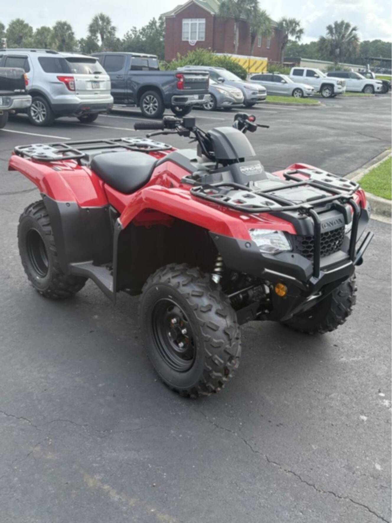 A photo of this 2027 Honda  FourTrax Rancher DCT EPS