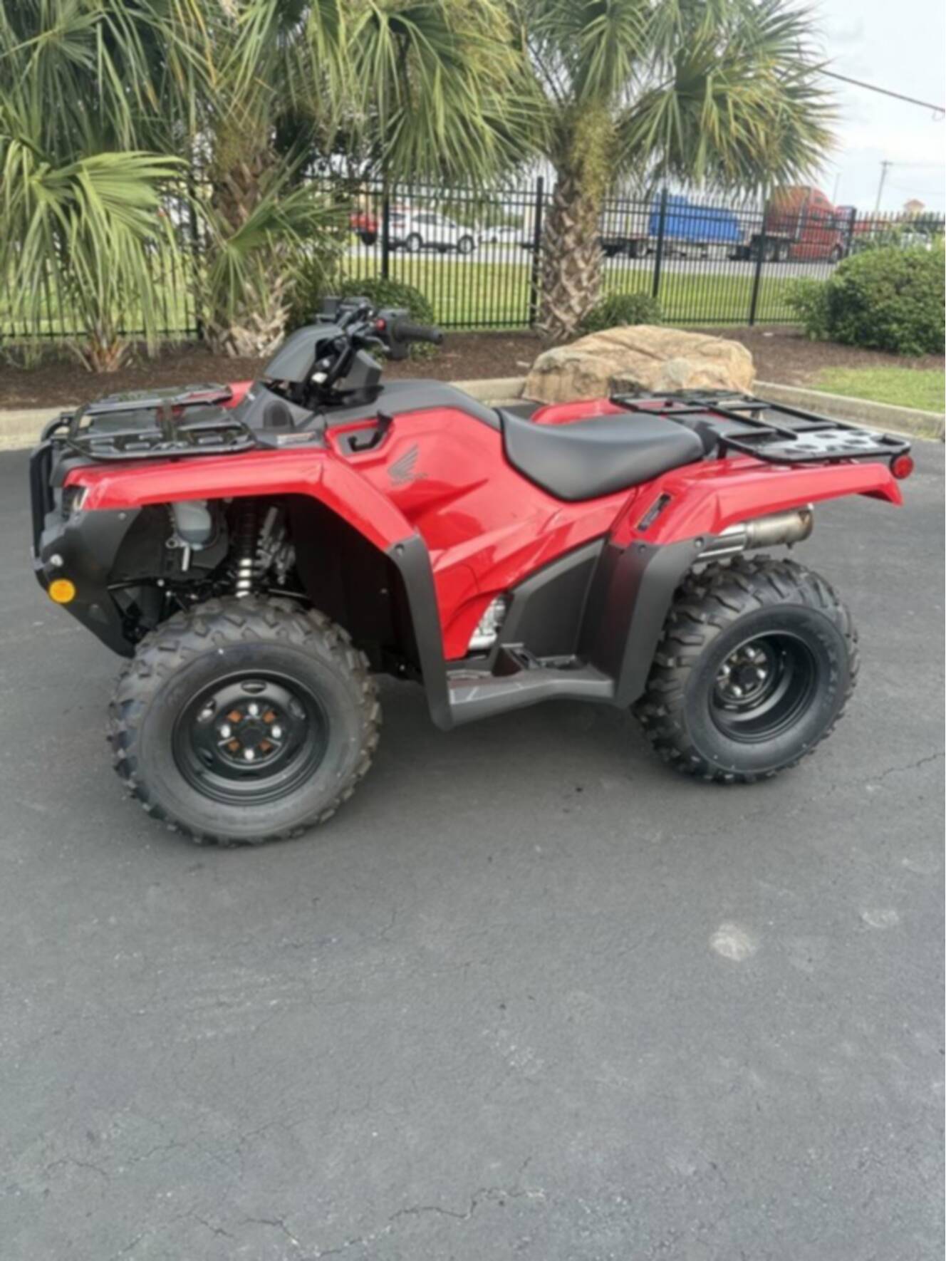 A photo of this 2027 Honda  FourTrax Rancher DCT EPS