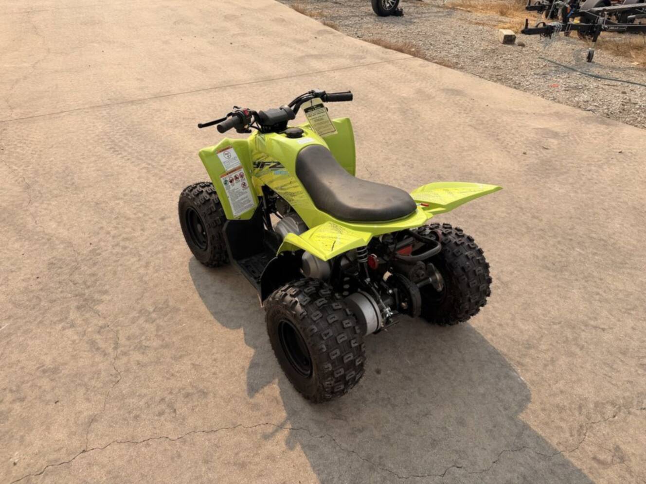 A photo of this 2026 Yamaha YFZ 50