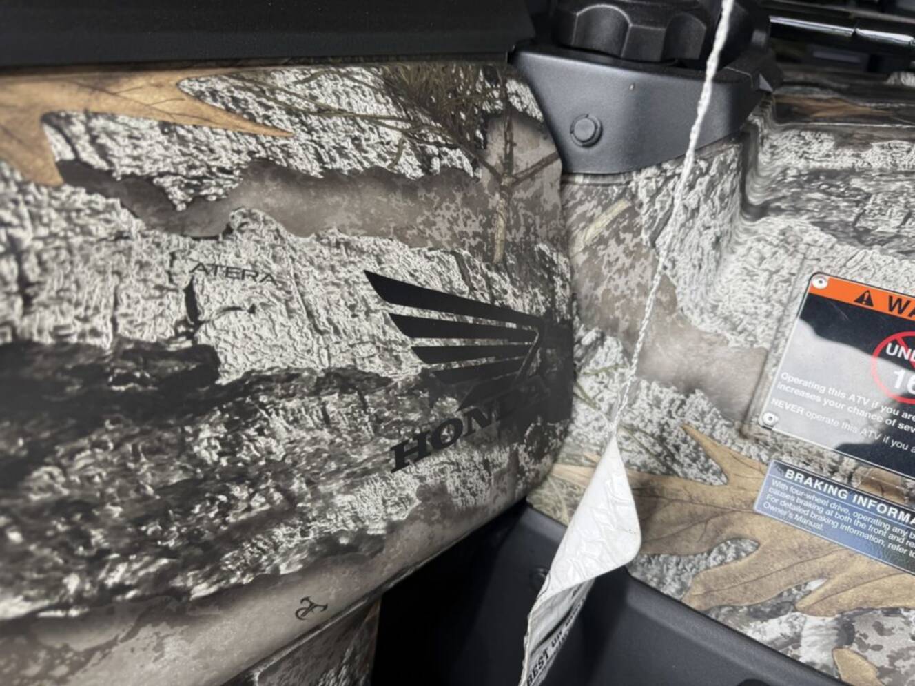 A photo of this 2027 Honda  FourTrax Rancher 4X4 TrueTimber Atera Camo