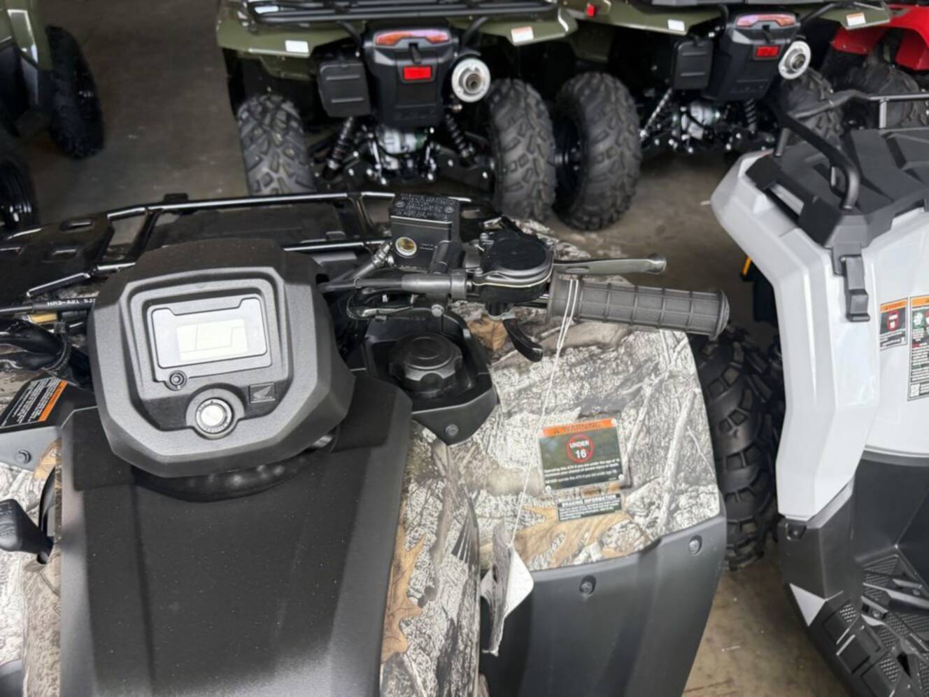 A photo of this 2027 Honda  FourTrax Rancher 4X4 TrueTimber Atera Camo