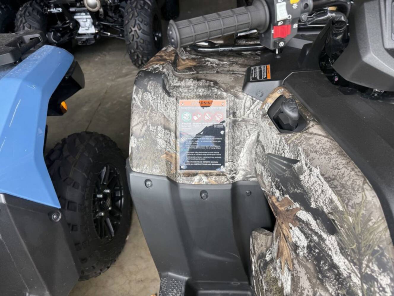 A photo of this 2027 Honda  FourTrax Rancher 4X4 TrueTimber Atera Camo