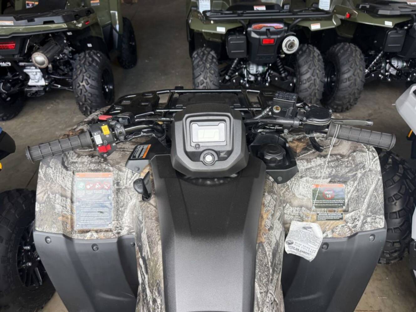 A photo of this 2027 Honda  FourTrax Rancher 4X4 TrueTimber Atera Camo