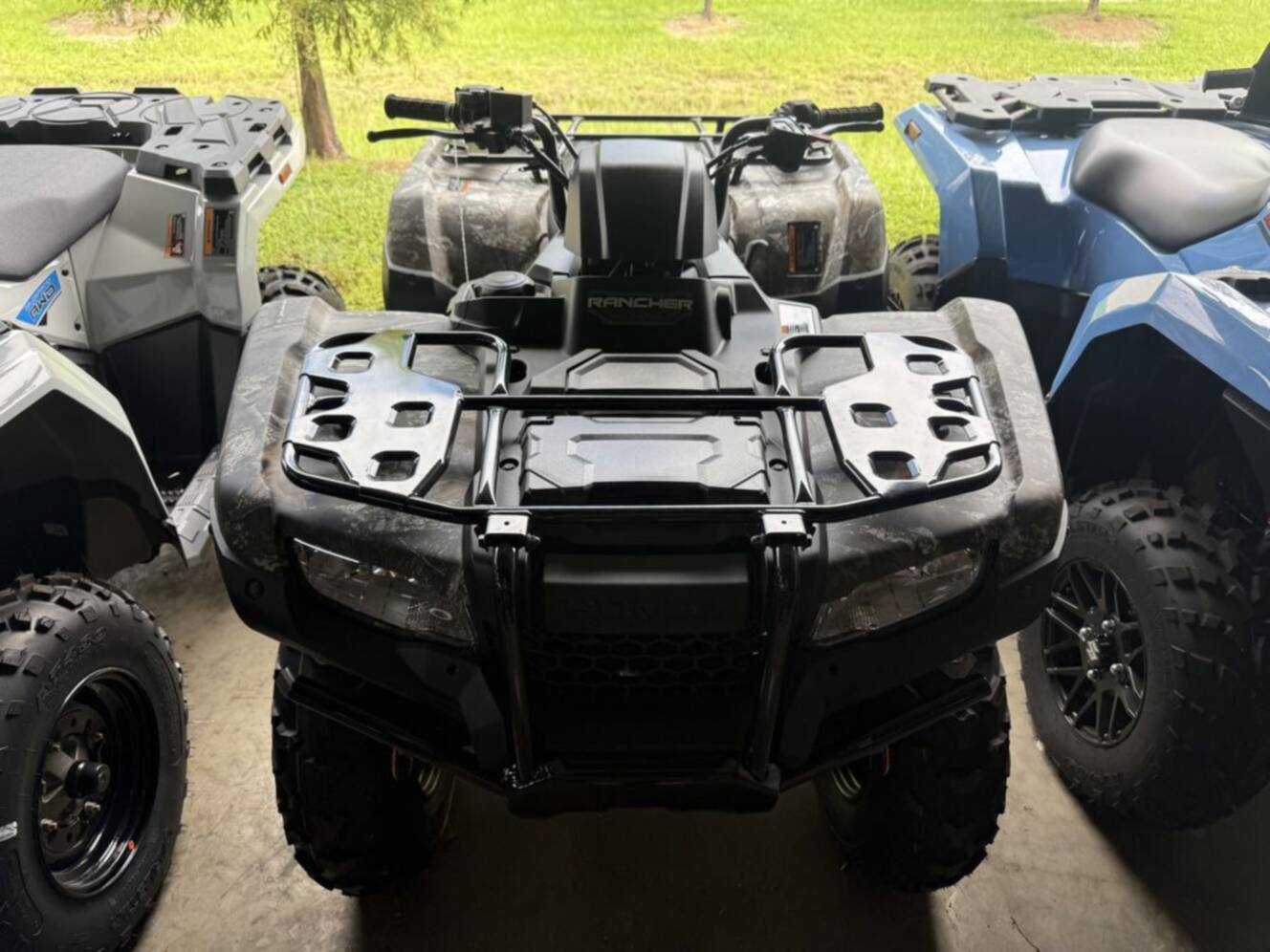 A photo of this 2027 Honda  FourTrax Rancher 4X4 TrueTimber Atera Camo