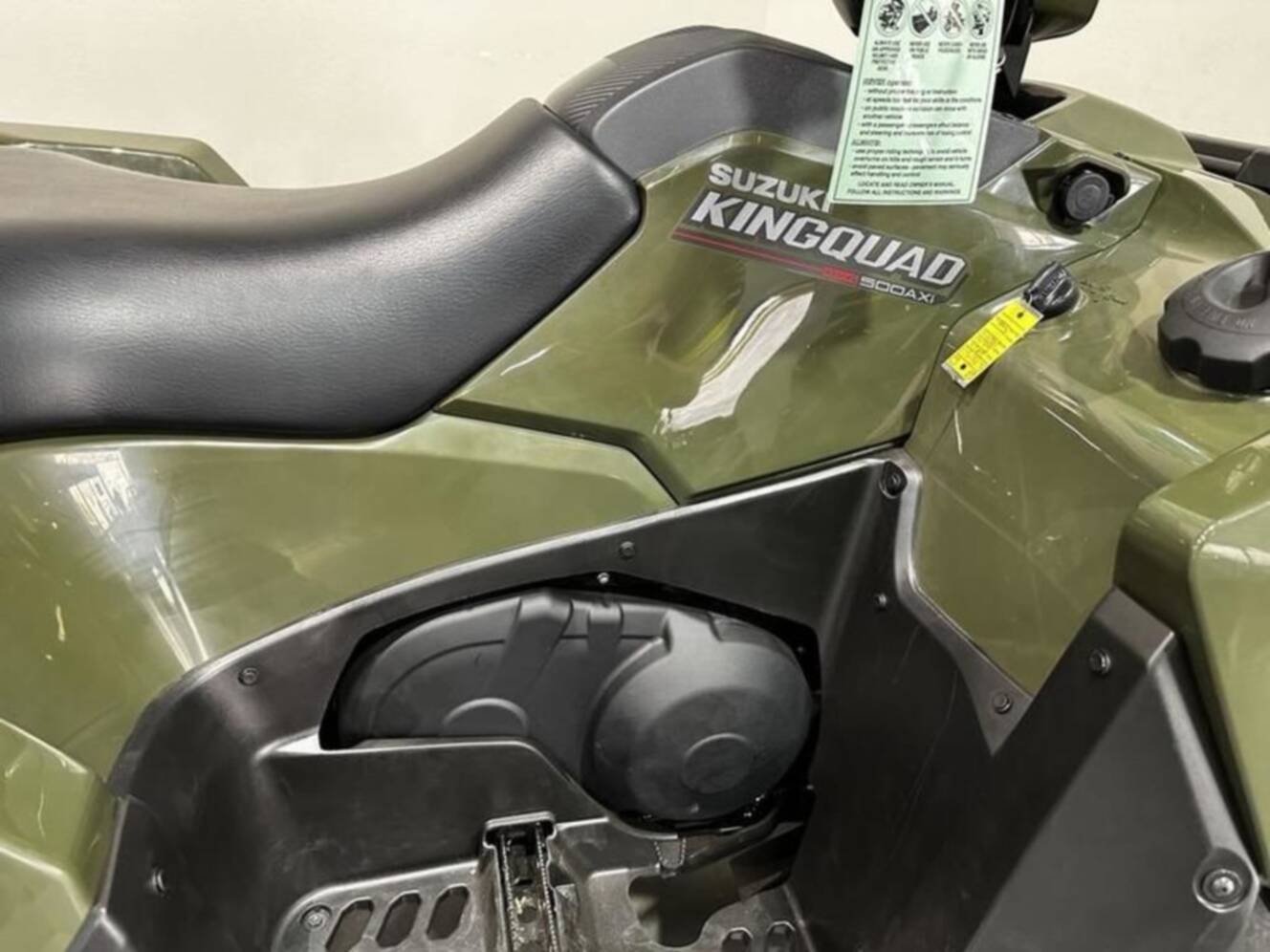 A photo of this 2025 Suzuki KingQuad 500AXi Power Steering