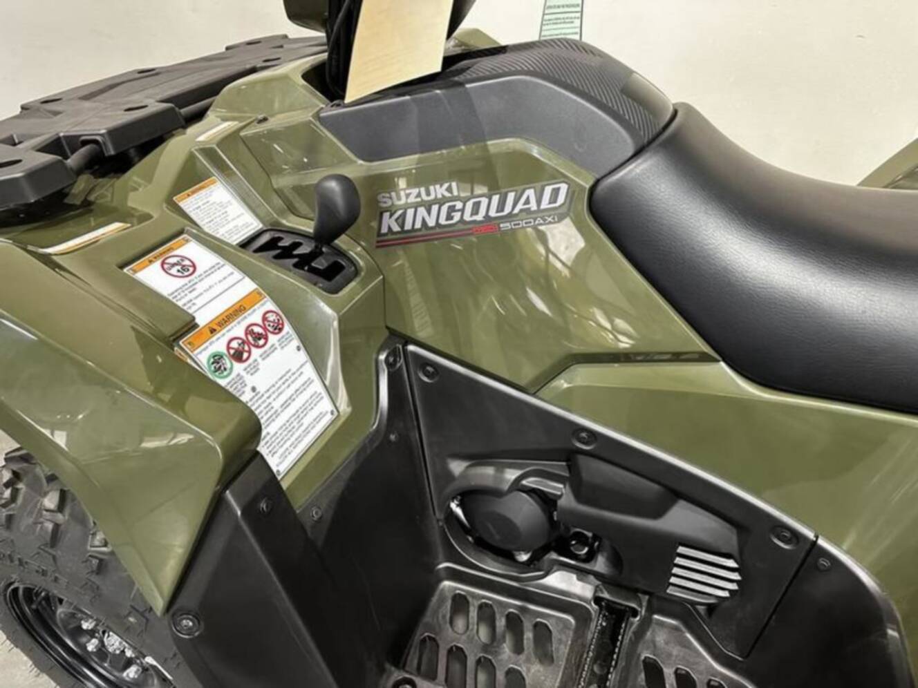 A photo of this 2025 Suzuki KingQuad 500AXi Power Steering