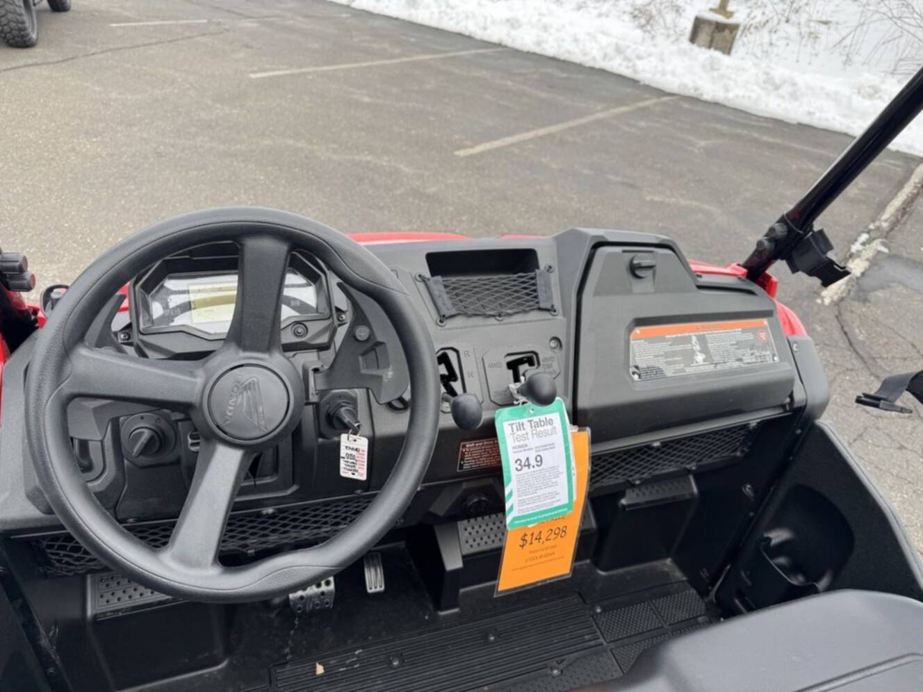 A photo of this 2026 Honda® Pioneer 700 Deluxe