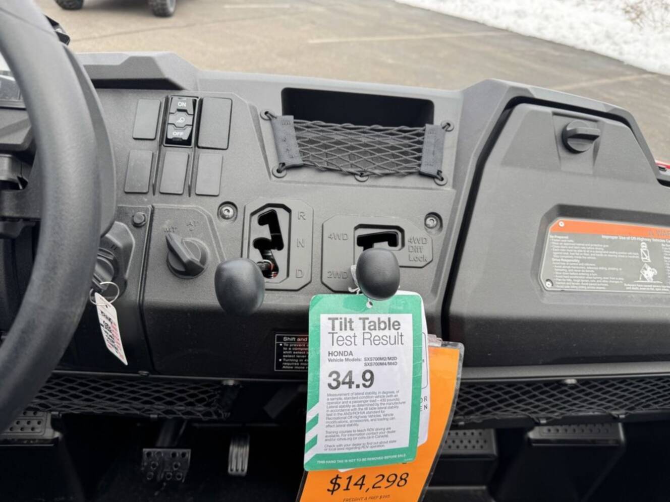 A photo of this 2026 Honda® Pioneer 700 Deluxe