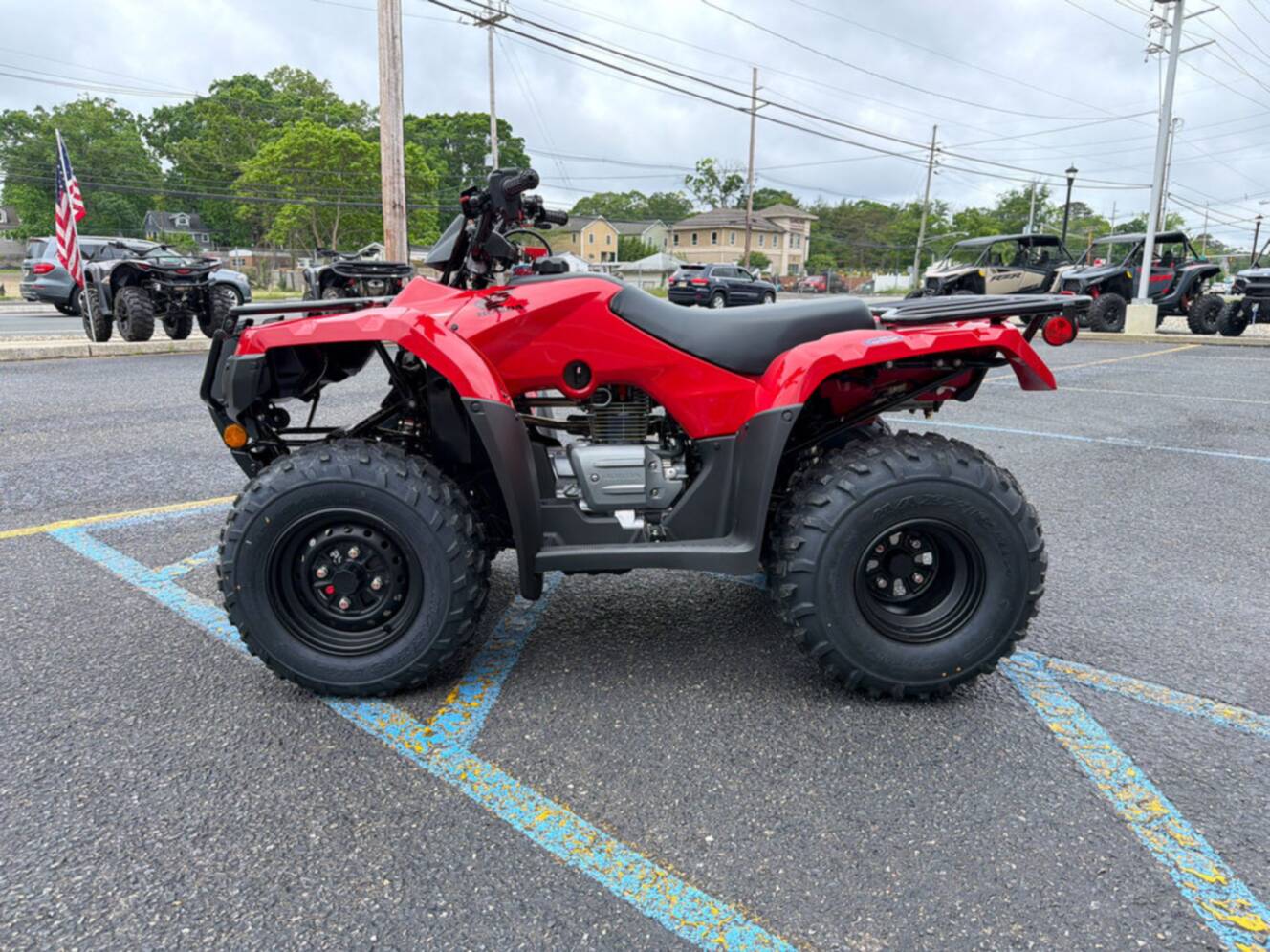 A photo of this 2026 Honda® FourTrax Recon ES