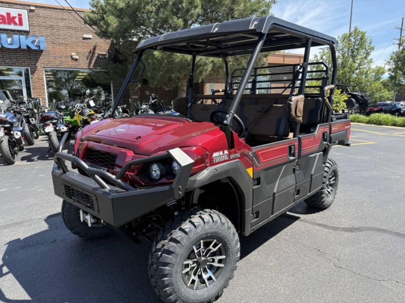 A photo of this 2026 Kawasaki Mule PRO-FXT 1000 Platinum Ranch Edition