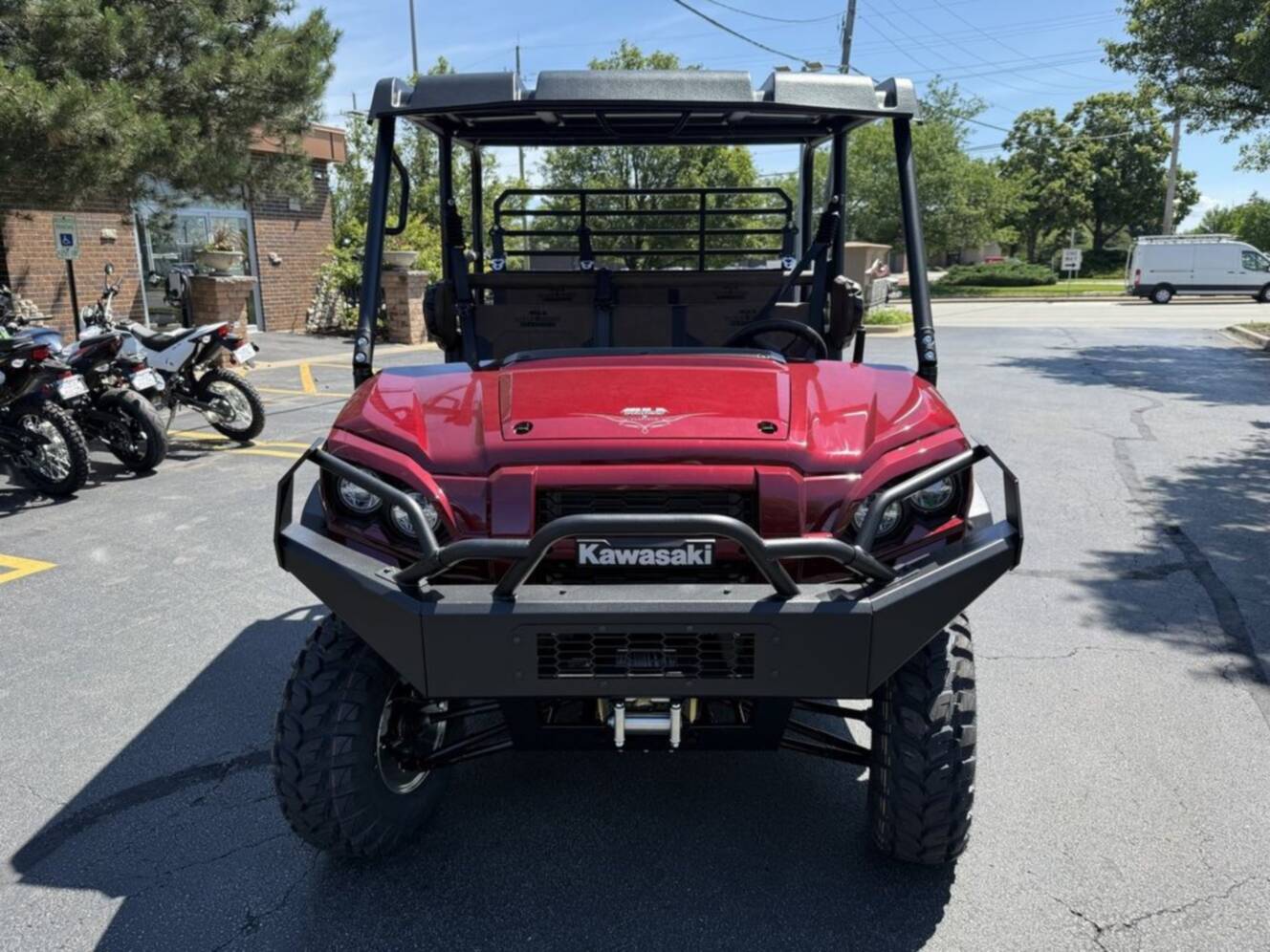 A photo of this 2026 Kawasaki Mule PRO-FXT 1000 Platinum Ranch Edition