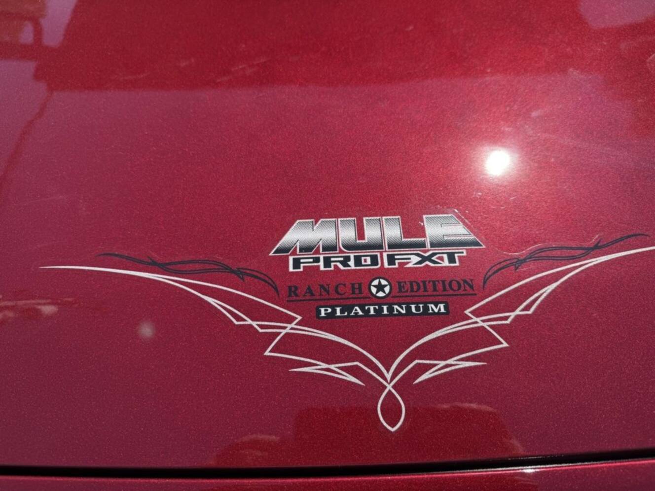 A photo of this 2026 Kawasaki Mule PRO-FXT 1000 Platinum Ranch Edition