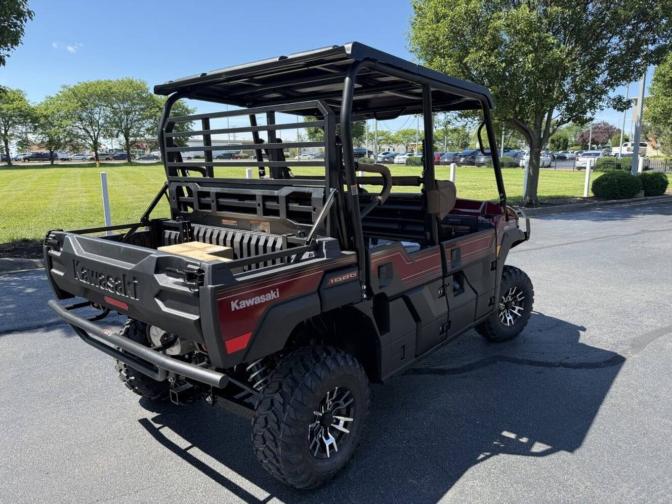A photo of this 2026 Kawasaki Mule PRO-FXT 1000 Platinum Ranch Edition
