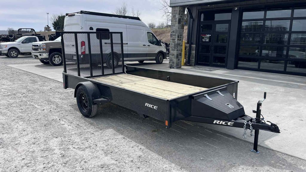 2026 Rice Trailers 76" x 12' Single Axle Utility Trailer in Saint Joseph, MO