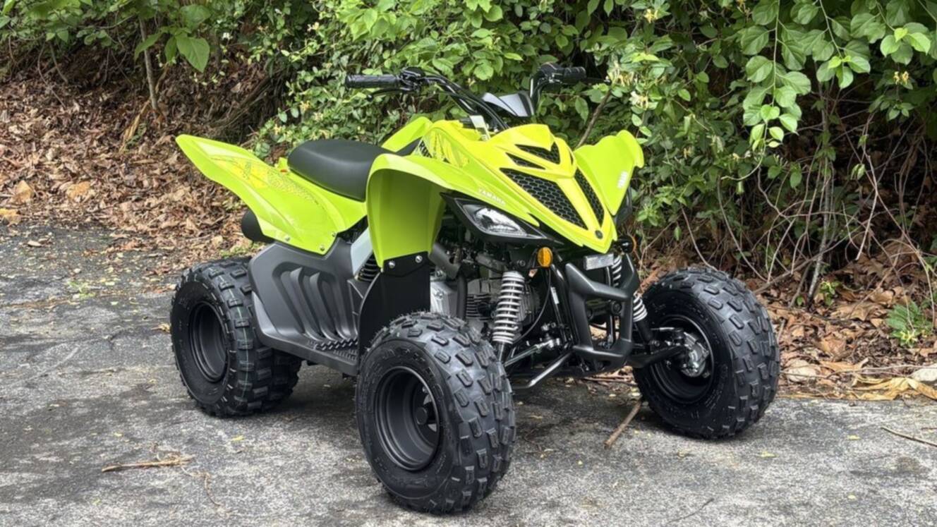 A photo of this 2026 Yamaha Raptor 110
