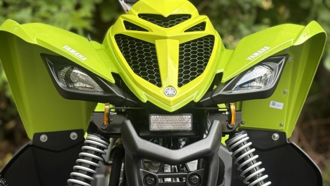 A photo of this 2026 Yamaha Raptor 110