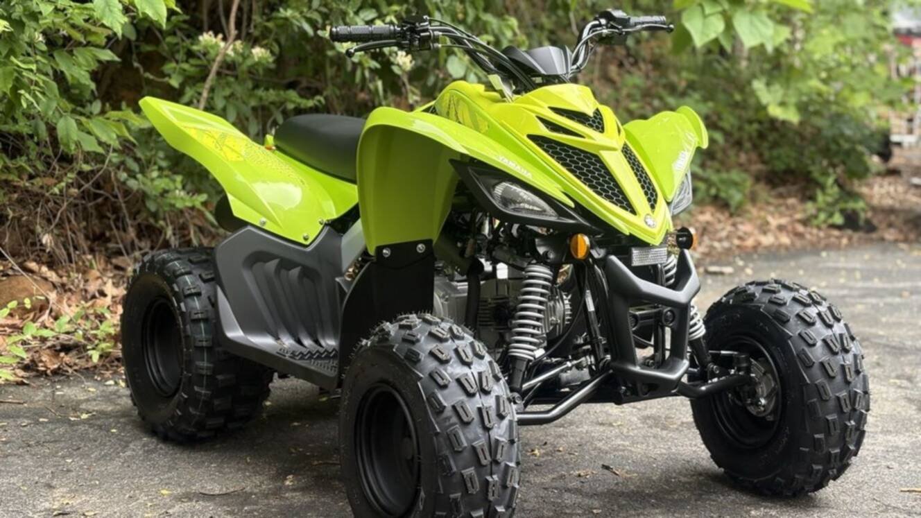 A photo of this 2026 Yamaha Raptor 110
