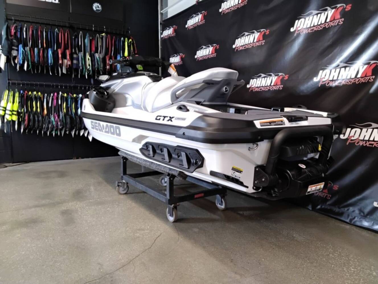 A photo of this 2026 Sea-Doo GTX Limited 325 White Pearl Premium