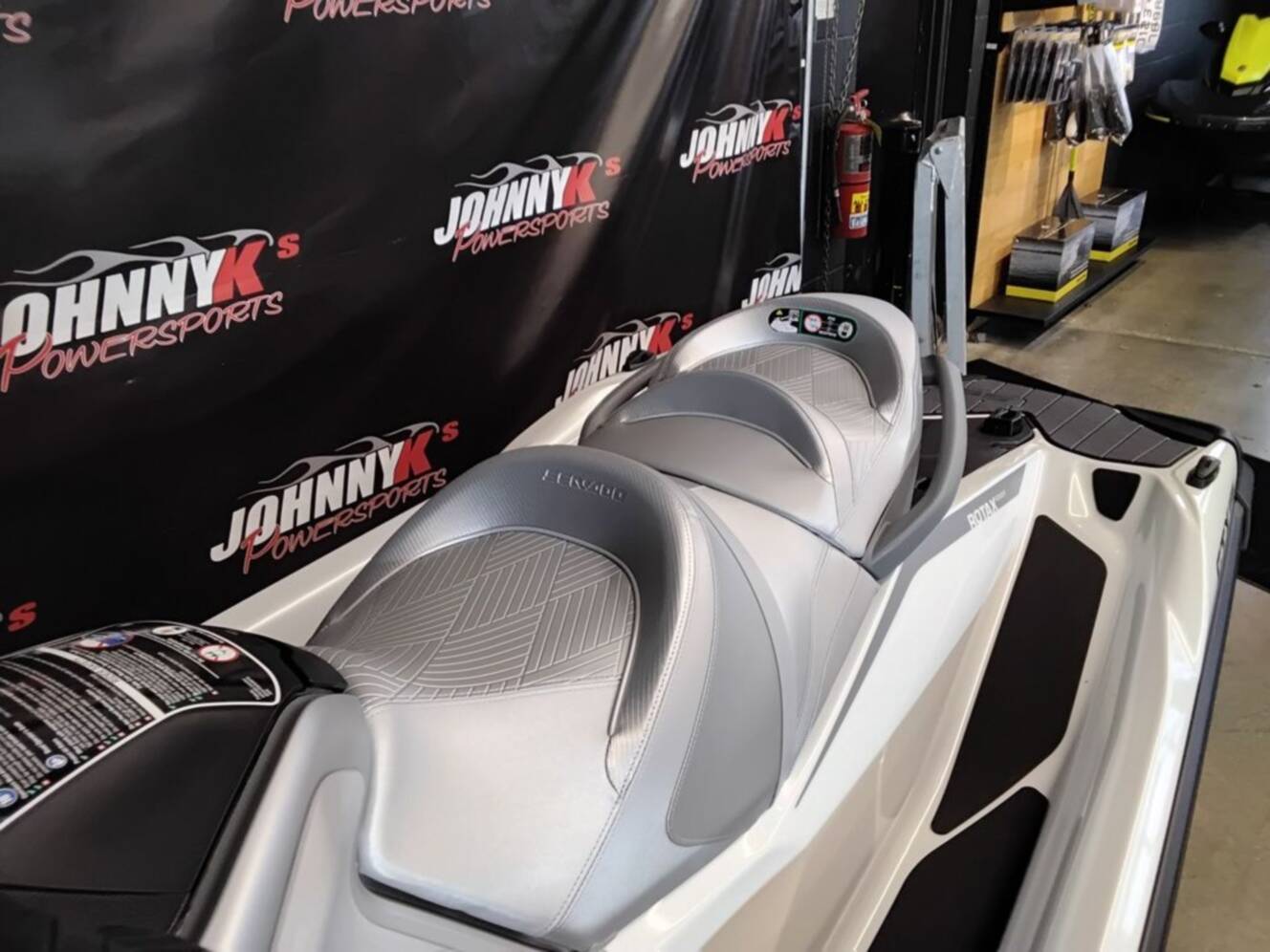 A photo of this 2026 Sea-Doo GTX Limited 325 White Pearl Premium