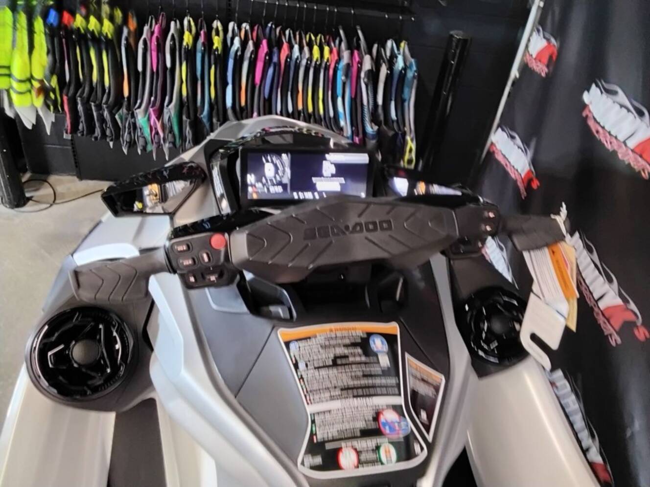 A photo of this 2026 Sea-Doo GTX Limited 325 White Pearl Premium
